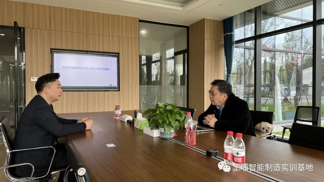 3月份走进澳昆智能机器人公司开展2022年＂工埔教育学员就业春风行动＂