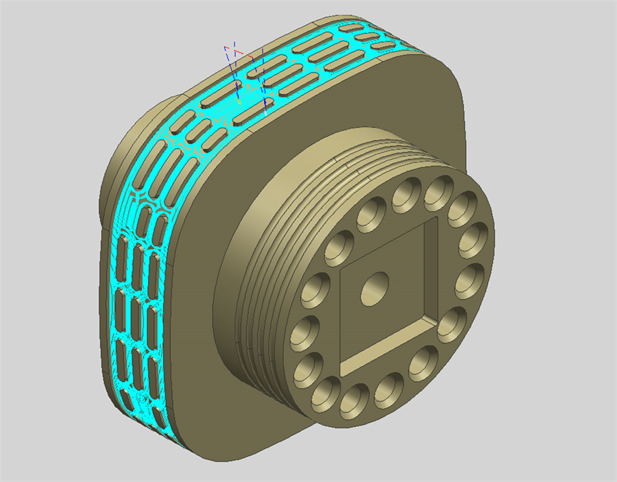 CNC编程学员作品四轴